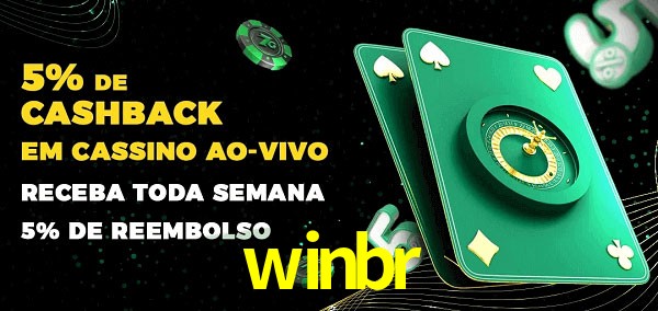 Promoções do cassino ao Vivo winbr